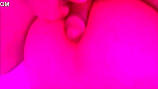 Interracial encounter with a Mexican beauty in doggystyle position