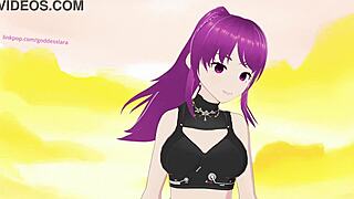 Goddess Lara's anime-inspired hentai game of pleasure and control