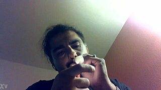 Dominant and submissive couples in fetish play and masturbation