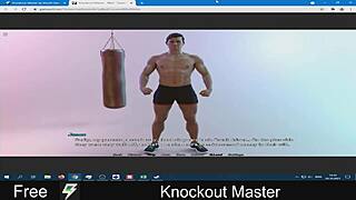 Boxing simulation game with a twist of dominance and control