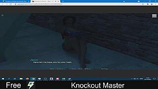 Boxing simulation game with a twist of dominance and control