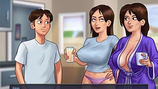 The smell of a woman's panties in the latest Summertime Saga chapter