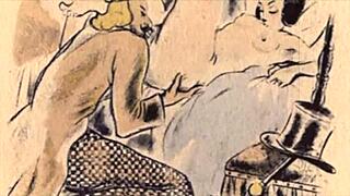 Erotic illustrations from the past.