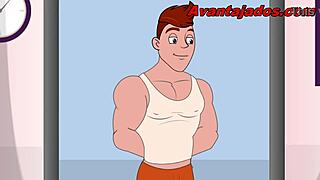 Hentai gay: Steamy encounter with fitness enthusiast