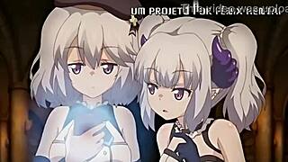 Cartoon porn with big tits and big ass called Knight of Erin