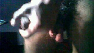 Enjoy watching a hairy cock stroke video