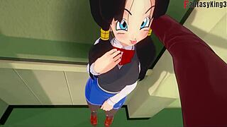 Videl and A18's wild ride in Dragon Ball Z EX