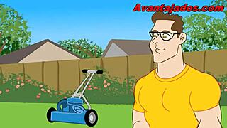 Hentai gay: Hot and steamy cartoon porn with a Brazilian stud