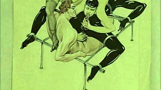 Erotic cartoons and comics from the good old days