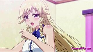 Young blonde gets rough anal sex in flower shop