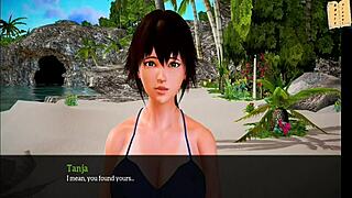 My new family 284: A hot and steamy anime-style game with amateur brunette beauty