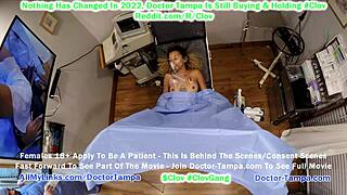 Latina teen gets a speculum exam from a doctor in Florida