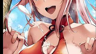 Compilation of creamy and explosive endings in anime porn