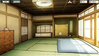 Karin's mission in Naruto hentai with 3D animation