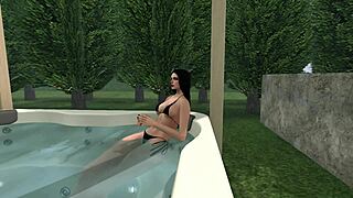 More pepperoni please! A sexy cunilingus and cumshot scene