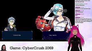 Vtuber Lewdneko’s first experience with Cybercrush 2069