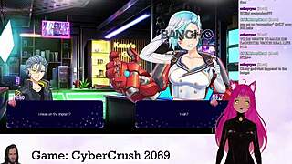 Vtuber Lewdneko’s first experience with Cybercrush 2069