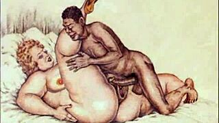Erotic illustrations from a bygone era