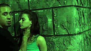 A real teen gets stranded and then gets to taste cum