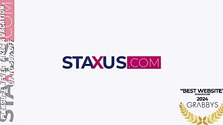 My boyfriend starts my day off right with a hot and wet blowjob from Staxus