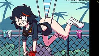 This is a compilation of cartoon girl wedgies, part 2