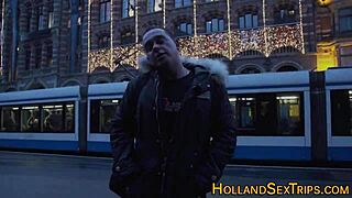 Dutch blonde amateur prostitute in high definition action