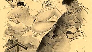 Erotic illustrations from the past
