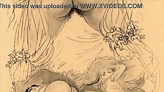 Erotic illustrations from the past