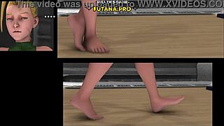 Hot 3D animated futanari action with anal and creampies