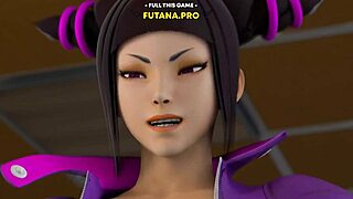Hot 3D animated futanari action with anal and creampies