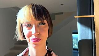 First time anal sex with a French babe