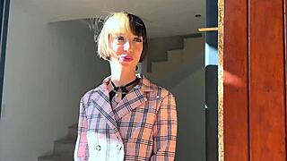 First time anal sex with a French babe