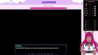 Anal sex and hot scenes with a Vtuber in a hotel room
