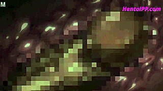 Ghostly encounter in a group hentai in a haunted house