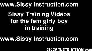 It’s time to confront your feminine side and be a sissy