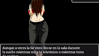 This is a hentai video of a college student and his/her teacher