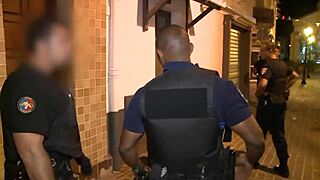 Gendarmes in Montelimar: French law enforcement in action
