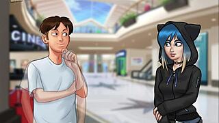 Cartoon porn with small boobed teens in hot scenes