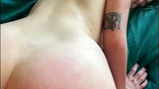 Submissive amateur gets dominated with a big cock