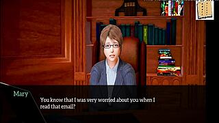 3D visual novel with adult content: My new family