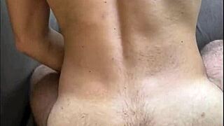 Big cock amateur gets assfucked on webcam