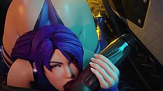 3D animated Marvel characters in explicit scenes