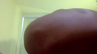 Amateur MILF gets big cock in her mouth and ass