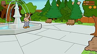 Maude the nun gets naughty in 3D Simpsons cartoon