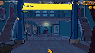 Maude the nun gets naughty in 3D Simpsons cartoon