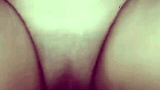 Amateur couple makes love softly and passionately