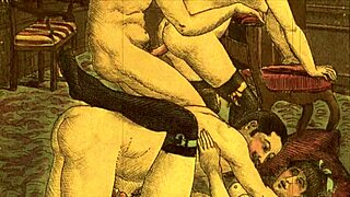 Erotic illustrations from the good old days