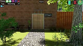 Cheating wife gets caught and punished in 3D game