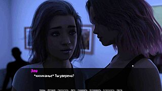 Beautiful 3D animated porn with double penetration action
