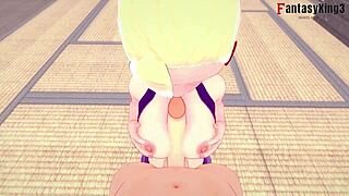 Ino Yamanaka's big boobs and a hot scene with Naruto